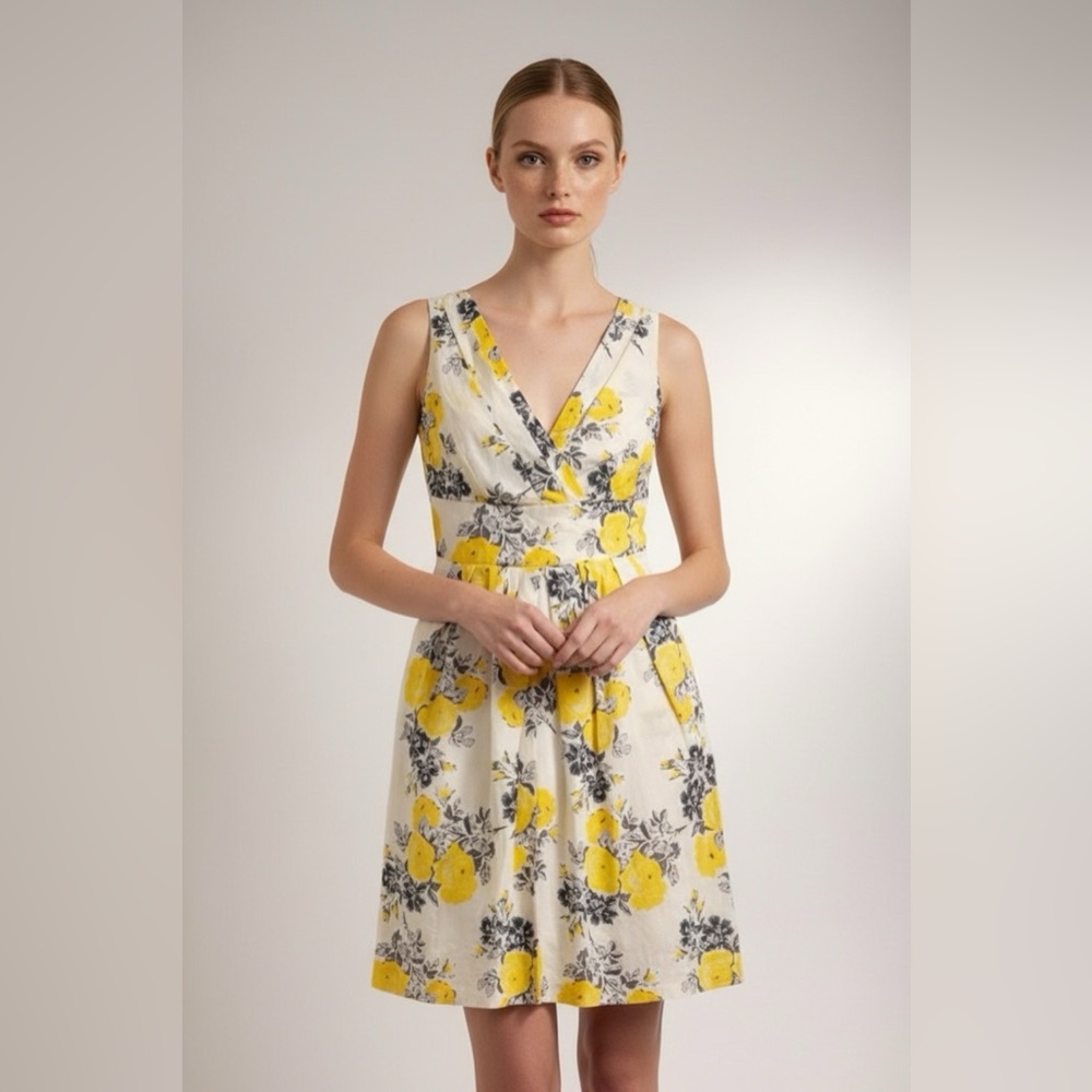 Corey P Floral Fit & Flare Dress